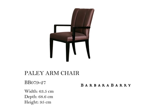 [MHT-003085] PALEY ARM CHAIR