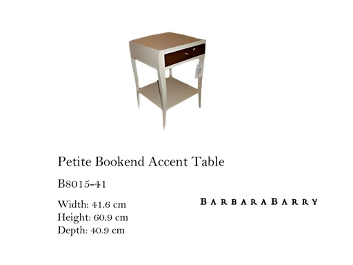 [MHT-003116] PETITE BOOKEND ACCENT TABLE