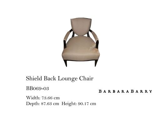 [MHT-003419] SHIELD BACK LOUNGE CHAIR