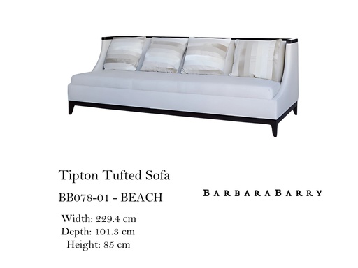 [MHT-003749] TIPTON TUFFTED SOFA