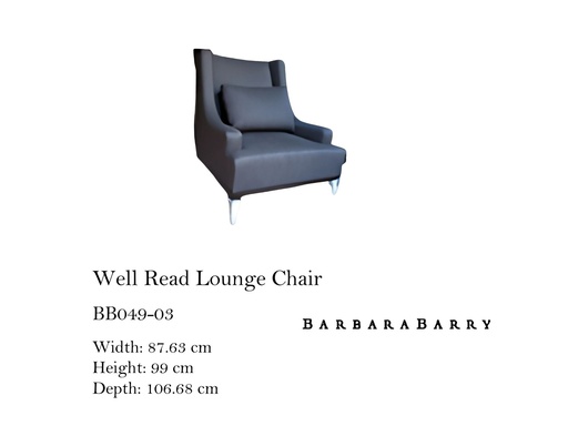 [MHT-003853] WELL READ LOUNGE CHAIR