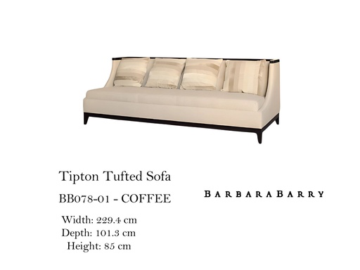 [MHT-004425] TIPTON TUFFTED SOFA