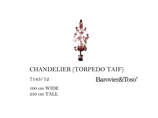 [MHT-001814] CHANDELIER (TORPEDO TAIF)