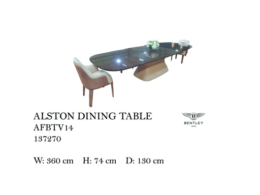 [MHT-000394] ALSTON DINING TABLE