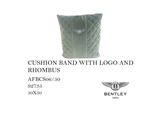 [MHT-000437] CUSHION BAND WITH LOGO AND RHOMBUS