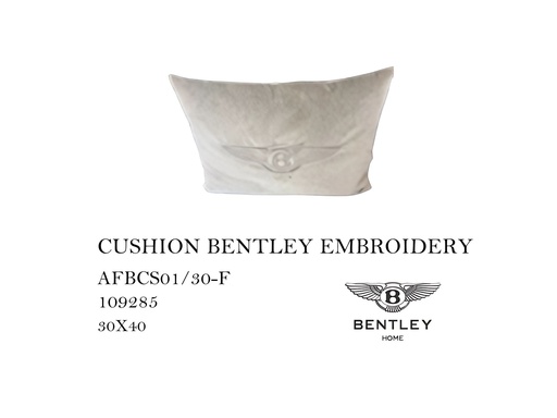 [MHT-000446] CUSHION BENTLEY EMBROIDERY