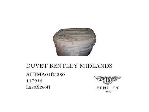 [MHT-000460] DUVET BENTLEY MIDLANDS
