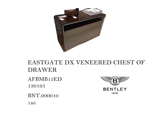 [MHT-000461] EASTGATE DX VENEERED CHEST OF DRAWER