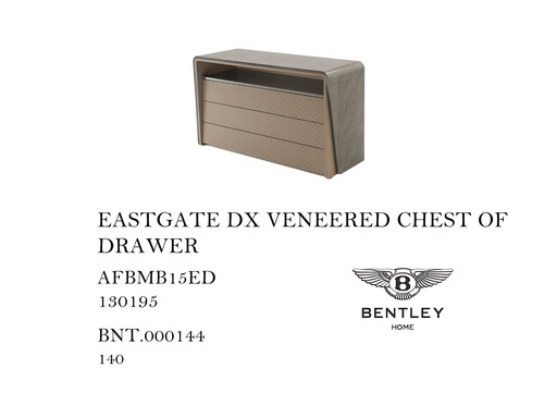 [MHT-000462] EASTGATE DX VENEERED CHEST OF DRAWER