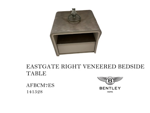 [MHT-000470] EASTGATE LEFT VENEERED BEDSIDE TABLE