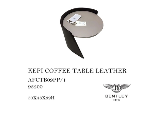 [MHT-000495] KEPI COFFEE TABLE LEATHER
