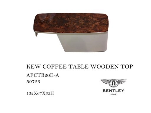 [MHT-000500] KEW COFFEE TABLE WOODEN TOP