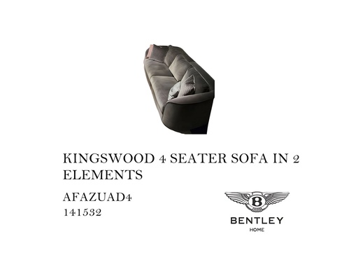 [MHT-000503] KINGSWOOD 4 SEATER SOFA IN 2 ELEMENTS