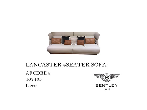 [MHT-000504] LANCASTER 4SEATER SOFA