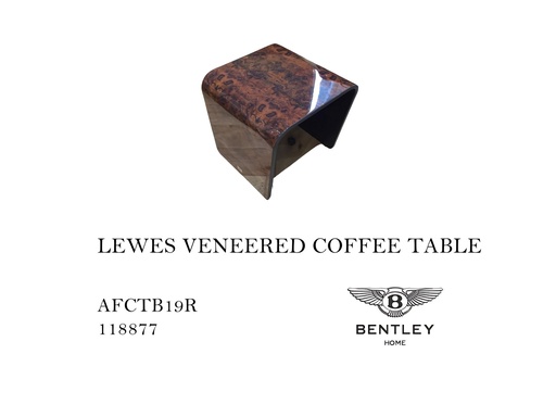 [MHT-000513] LEWES VENEERED COFFEE TABLE