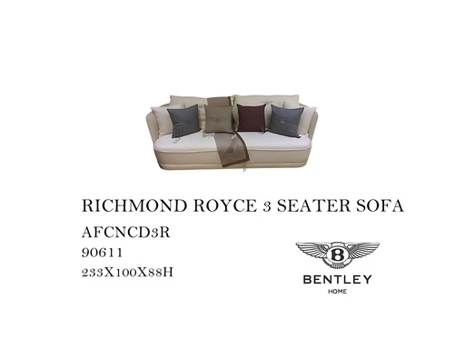 [MHT-000544] RICHMOND ROYCE 3 SEATER SOFA