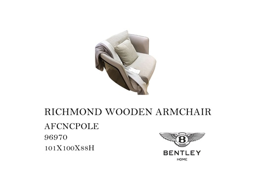 [MHT-000546] RICHMOND WOODEN ARMCHAIR