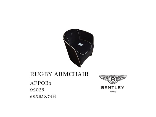 [MHT-000550] RUGBY ARMCHAIR