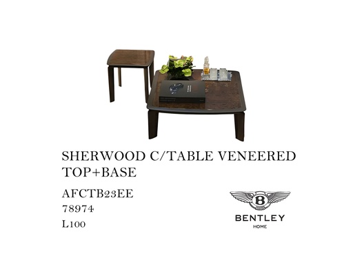 [MHT-000556] SHERWOOD C/TABLE VENEERED TOP+BASE