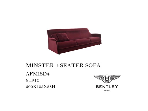 [MHT-000612] MINSTER 4 SEATER SOFA