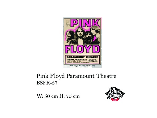 [MHT-001095] Pink Floyd Paramount Theatre