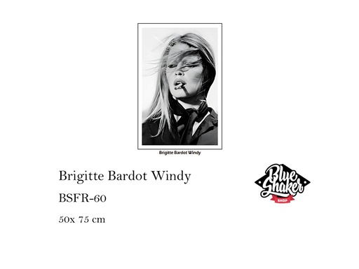[MHT-001117] Brigitte Bardot Windy
