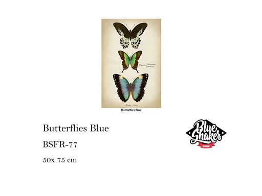 [MHT-001133] Butterflies Blue