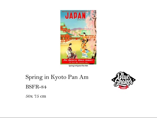 [MHT-001137] Spring in Kyoto Pan Am