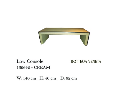 [MHT-002722] LOW CONSOLE CREAM COLOR