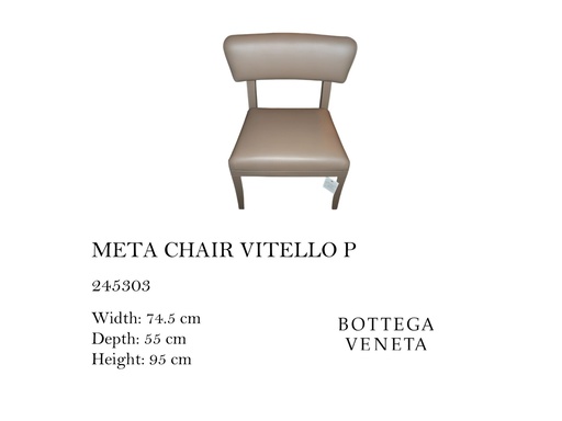 [MHT-002822] META CHAIR VITELLO P