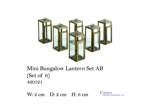 [MHT-001426] B MINI BUNGALOW LANT SS AB