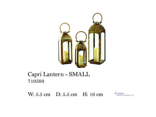 [MHT-001700] CAPRI LANTERN SMALL
