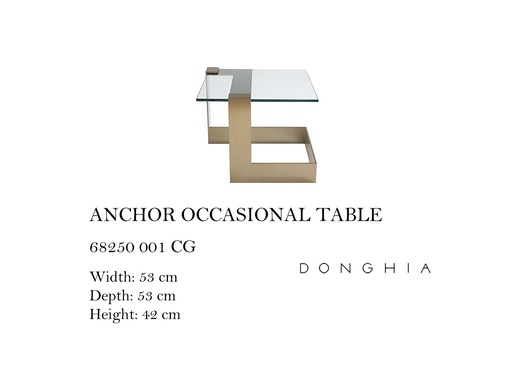 [MHT-001284] ANCHOR OCCASIONAL TABLE