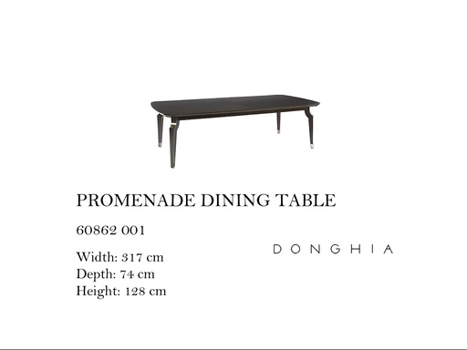 [MHT-003232] PROMENADE DINING TABLE