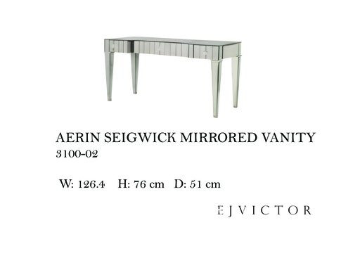 [MHT-001253] AERIN SEDWICK MIRRORED VANITY
