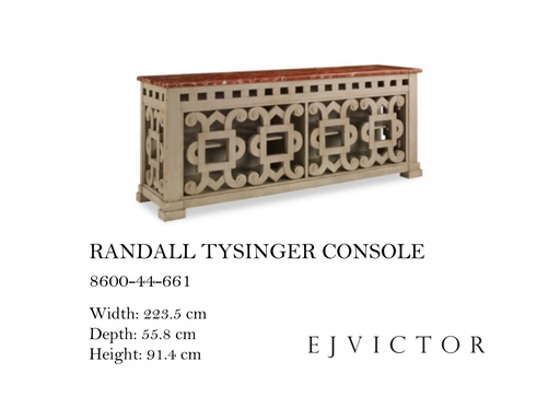 [MHT-003246] RANDAIL TYSINGER CONSOLE