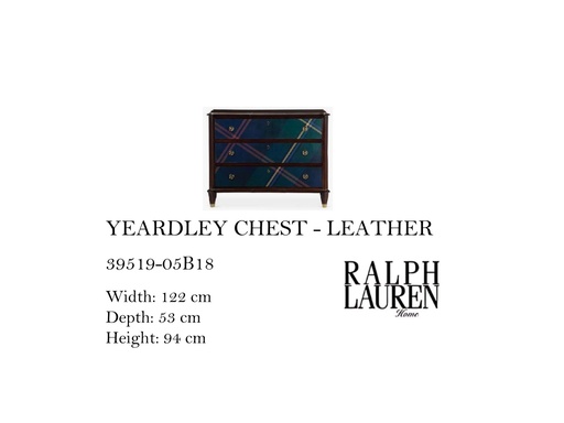 [MHT-004158] YEARDLEY CHEST - LEATHER