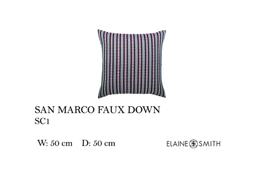 [MHT-003363] SAN MARCO FAUX DOWN 20"X20"