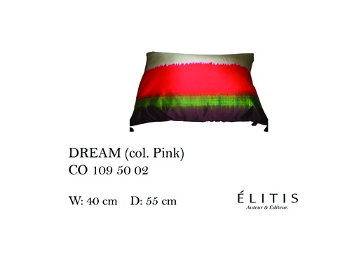 [MHT-002218] DREAM (COL. PINK) 40 X 55 CM