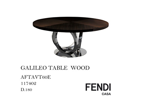 [MHT-000006] GALILEO TABLE WOOD