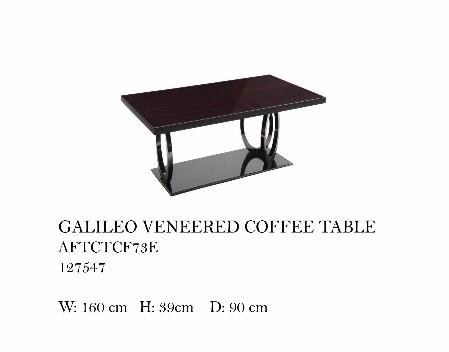 [MHT-000013] GALILEO VENEERED COFFEE TABLE