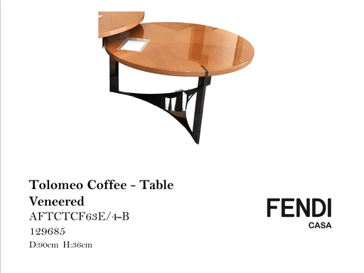 [MHT-000039] TOLOMEO COFFEE-TABLE VENEERED