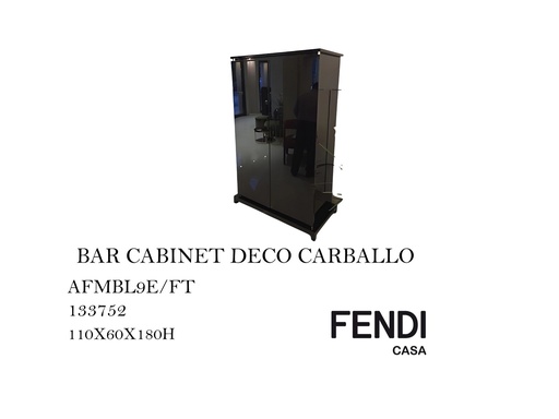 [MHT-000043] BAR CABINET DECO CARBALLO