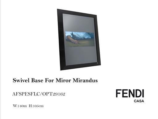 [MHT-000050] SWIVEL BASE FOR MIRROR MIRANDUS