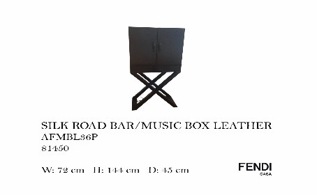 [MHT-000051] SILK ROAD BAR/MUSIC BOX LEATHER