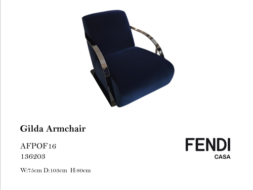 [MHT-000076] GILDA ARMCHAIR