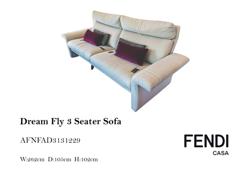 [MHT-000077] DREAM FLY 3 SEATER SOFA