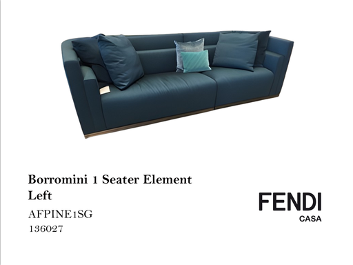 [MHT-000081] BORROMINI 1 SEATER ELEMENT LEFT