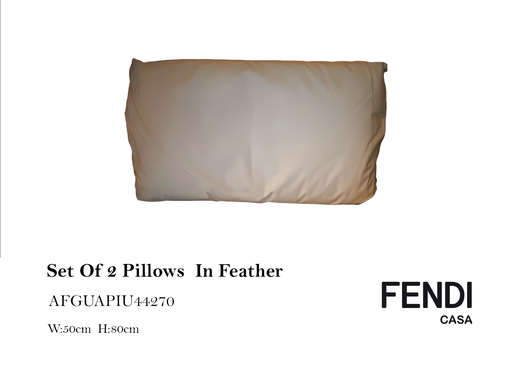 [MHT-000106] SET OF 2 PILLOWS IN FEATHER