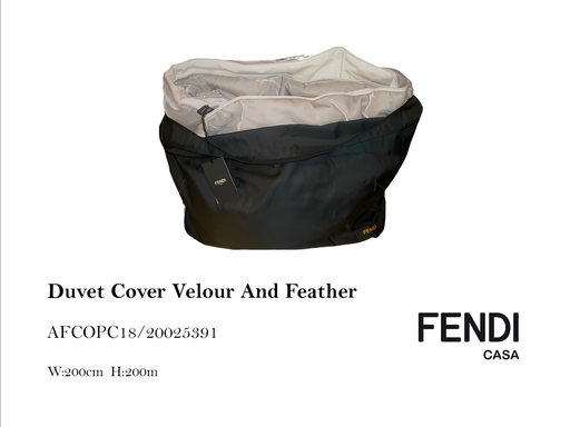 [MHT-000114] DUVET COVER VELOUR AND FEATHER